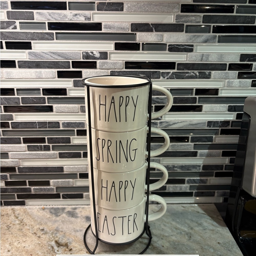 Rae Dunn Easter Mug Stacker